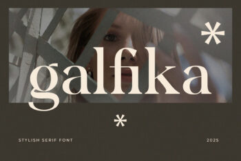 Galfika – Stylish Serif Font