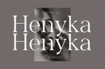 Henyka – Stylish Serif Font