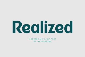 Realized - Modern Sans Serif