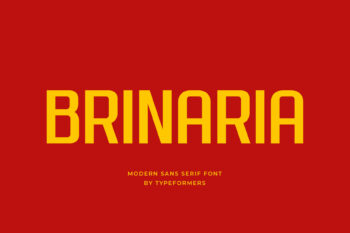 Brinaria - Modern Sans Serif