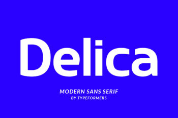Delica - Modern Sans Serif