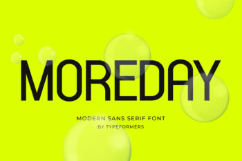 Moreday - Modern Sans Serif