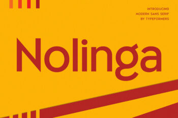 Nolinga - Modern Sans Serif