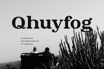 Qhuyfog - Modern Elegant Serif