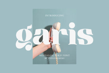 Garis - Nostalgic Serif Font