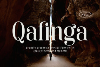 Qafinga - Classy & Stylish Serif