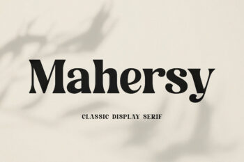 Mahersy - Classic Display Serif