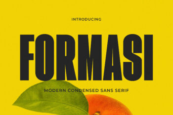 Formasi - Modern Condensed Sans