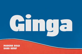 Ginga - Modern Bold Sans Serif