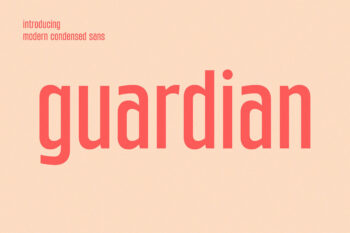 Guardian - Modern Condensed Sans