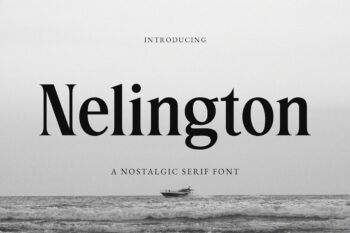 Nelington - Nostalgic Serif Font
