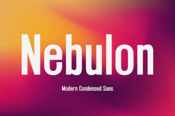 Nebulon - Modern Condensed Sans
