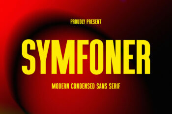 Symfoner - Modern Condensed Sans