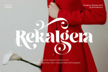 Rekalgera – Gorgeous Display Serif