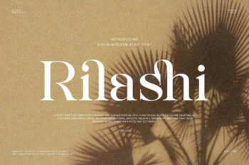 Rilashi - Elegant Serif Font