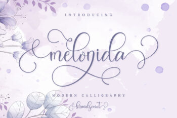 Melonida - Lovely Script Font