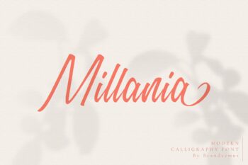 Millania - Modern Script Font