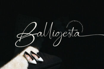 Balligesta – Modern Stylish Signature Font