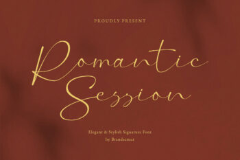 Romantic Session – Elegant Handwritten Script Font
