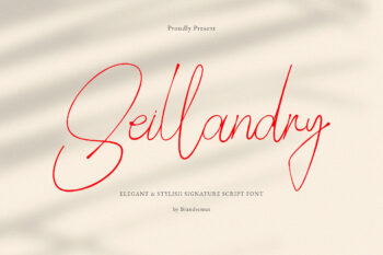 Seillandry – Modern Elegant Handwritten Font