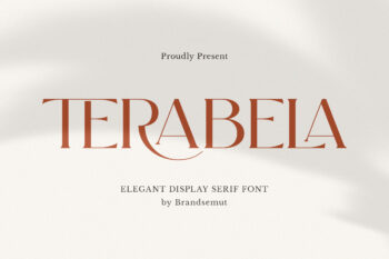 Terabela – Elegant Display Serif Font