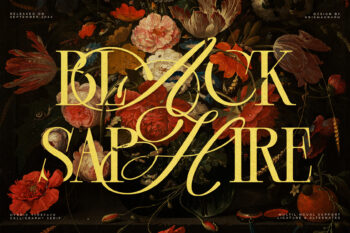 Black Saphire - Hybrid Serif