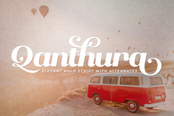 Qanthura | Elegant Bold Script