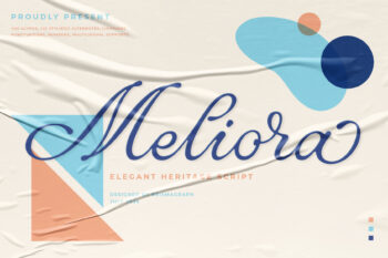 Meliora | Elegant Heritage Script