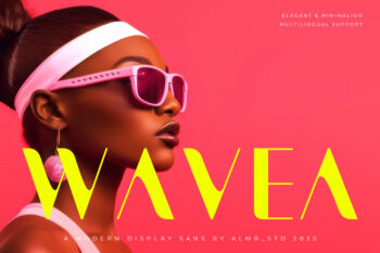 Wavea - Modern Display Sans