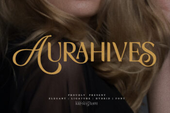 Aurahives | Hybrid Ligature Font