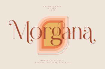 Morgana | Elegant Ligature Typeface