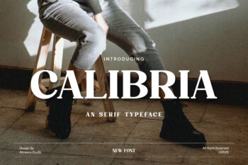 Calibria – Bold & Elegant Serif Typeface