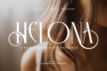 Helona: A New Modern Ligature Serif