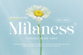 Milaness - Elegant Serif Font