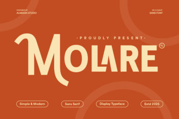Molare - Modern Display Sans
