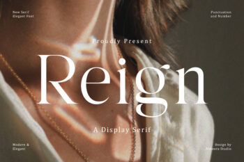 Reign – Display Serif Font