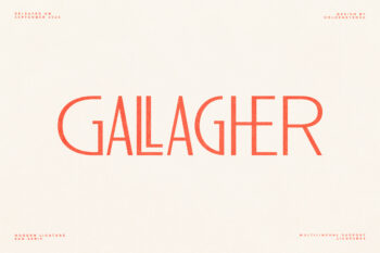 Gallagher - Ligature Sans