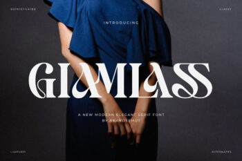 Giamlass – Unique Display Serif