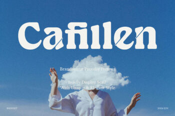 Cafillen – Boldly Display Serif
