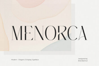 Menorca – Stylish Serif Font