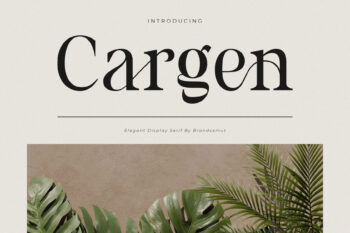 Cargen – Elegant Ligature Serif