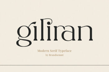 Giliran – Modern Ligature Serif