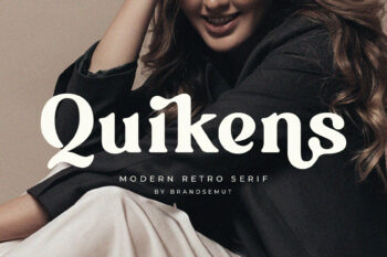 Quikens – Elegant Retro Serif
