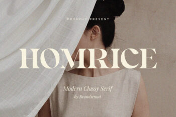 Homrice – Modern Classy Serif