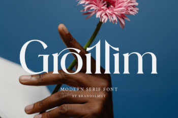 Groillim - Modern Serif Font