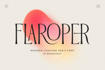 Flaroper - Modern Ligature Serif