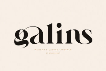 Galins – Elegant Ligature Serif