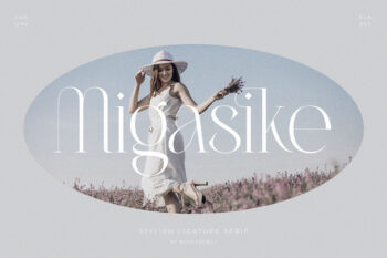 Migasike - Stylish Ligature Serif
