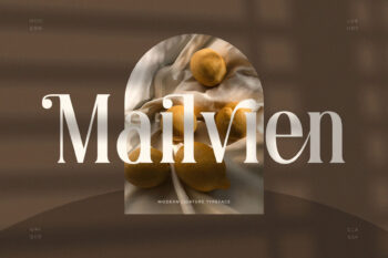 Mailvien – Modern Ligature Serif Font