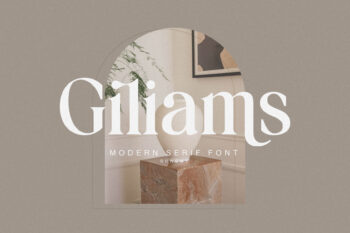Giliams – Modern Ligature Serif